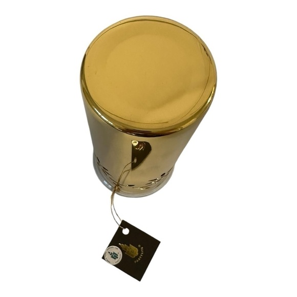 PartyLite Vintage Discontinued & Retired Brass Floral Tracery Candle Holder - Picture 8 of 10